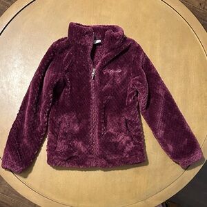 Columbia Kids Purple Fleece Jacket